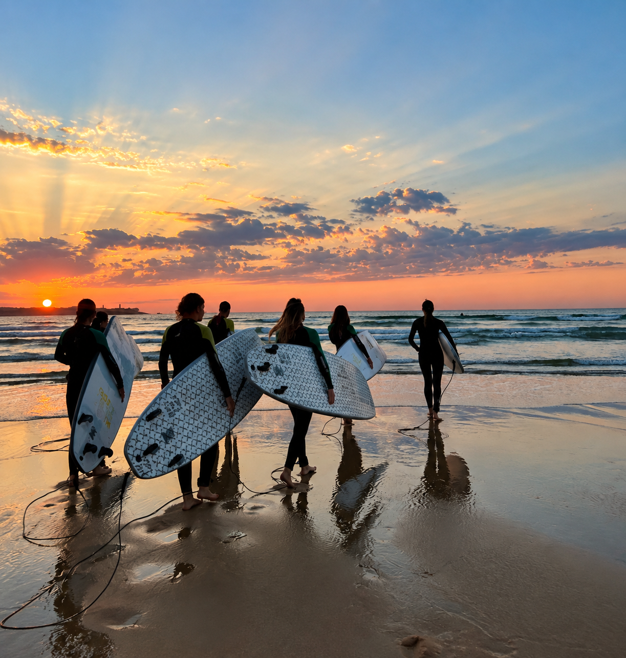 Surf lesson in Taghazout
