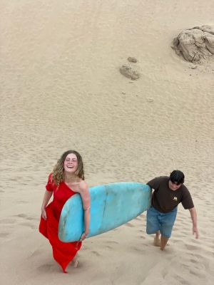 Sandboarding Timlalin Desert Trip